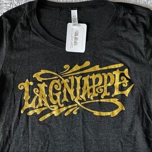 Fleurty Girl Lagniappe Short Sleeve Tshirt NOLA